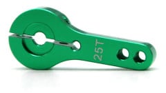 4ST 25T Servo Vipparmar RC Servo Arm Horn GRÖN Green