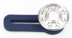 Knappförlängare för byxor, 12st midjeförlängare för damer, Jean Button Extender Midjebandsförlängare Infällbar knapp Little silver star-11 12pcs-single
