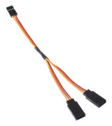 30-kärnig/60-kärnig servoförlängningskabel Y-kabel hane till hona förlängningsledningar för R C-helikoptrar 60 Core Brown 60cm