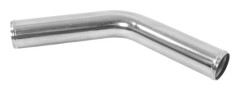 2,5 tum 6,35 cm Turbo Intercooler Rör 45 Graders Böj Aluminium Universal Auto Delar