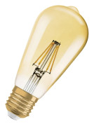 Osram LED-glödlampa Vintage 1906 Edison Filament 725lm 6.5W/824 (55W) Gold Dimmable E27