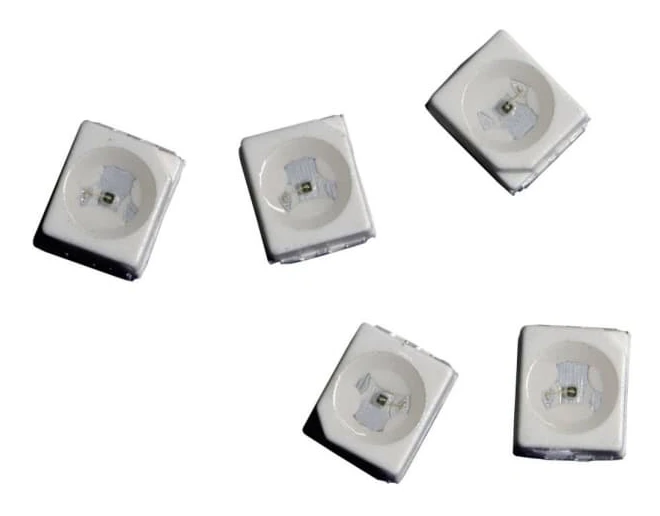 Broadcom HSMS-A100-J00J1 SMD LED PLCC2 Rød 15 mcd 120 ° 20 mA 2.2 V Tape cut