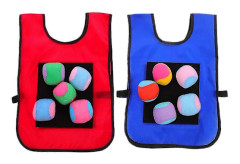 12 st Barn Sticky Ball Vest Sticky Jersey Vest Spelrekvisita Sticky Ball Vest för Barn
