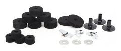 21st Trumpet Cymbal Anti Slip Filt Pad Arm Lås Mutter Packningsverktyg Kit Musikinstrument Tillbehör