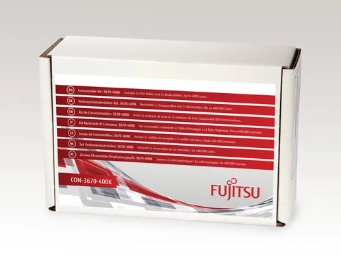 Fujitsu Consumable Kit: 3670-400K - Förbrukningsartiklar för skanner - för fi-7140, 7160, 7180, 7240, 7260, 7280, 7300NX
