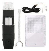 Trådlös digital mikroskop mini handhållen 8 LED HD mikroskop kamera WiFi USB kompatibel för smartphone surfplatta PC