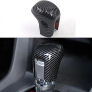 Kolfiber Bil Växelpanel Trim Växelspakspanel Auto Dekorationsskydd för Honda Civic 10. 2016-2020 Biltillbehör Bilinredning~05608