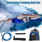 【NX】Simträningsbälten Simträningssnören Motståndsband Swim Tether Stationär simning Simsele Statiskt simbälte
