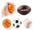 Grip Ball Rugby Basketboll Fotboll Skumboll, Set med 4 Bollar för Småbarn Mjuk Fotboll, Basketboll och Rugby för Barn
