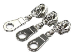 50 st #5 Silver Dragkedjor för Nylon Dragkedjor Blanka Silver Dragkedjor för Resväskor Handväskor Väskor Bulk(Blanka Silver)