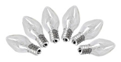 6-pack E12 10W Ersättningsglödlampor för Himalayasaltlampa för mysig inredning (220-240V)