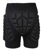 Motorcykelshorts Skridskoåkning Höftskydd Motocross Höftvadderade Skid Snowboardshorts Skyddsutrustning svart black S
