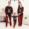 Jul Familj Pyjamas Matchande Set, Älg Julpyjamas Women XL