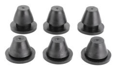 6 st Gummi Sidokåpa Genomföringar Packning 0521‑1235 Motorcykelkåpor Delar Tillbehör