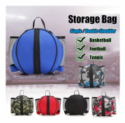 Basketväska Ball Ryggsäck SVART DUBBEL AXEL black Double shoulder