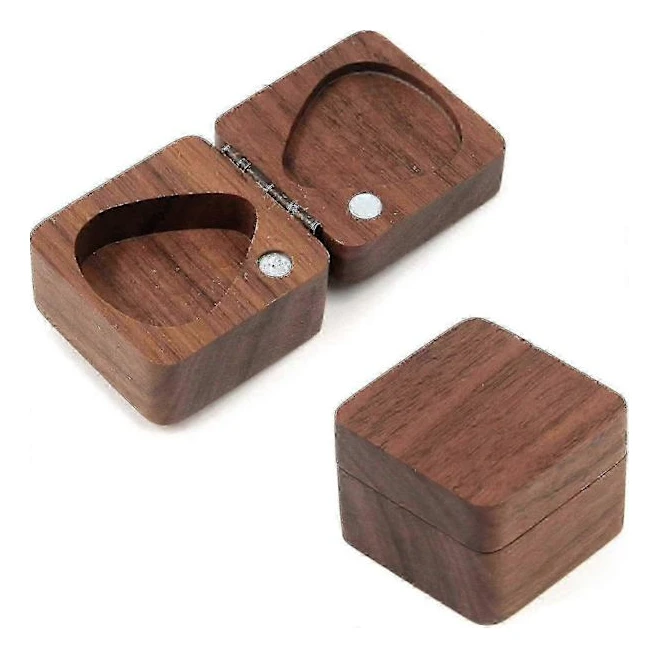 Plektrumfodral Förvaring Akustisk Gitarr Plektrumfodral Hållare Organizer 1st[D]