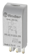 Finder Plug-in-modul med LED 99.02.0.024.59 Ljusfärg: Grön Passar modell: Finder 96.04, Finder 96.02 1 st