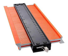 [LCS] 10 tum bred lås exakt mätning oregelbunden form DIY konturmätare 10 inch