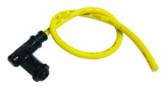 För tändstift för Iridium Power Cable Wires Universal Motorcycle Ignition Line Yellow