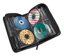 Case Logic KSW-92 Koskin CD-plånbok - Rymmer 92 skivor - Konstläder (Svart) [NYLON CARRYING CAS] USA import [DB]