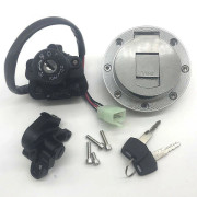 Tändningslås Bränslelock Tanklock Sadel Lås Nyckelset För Yamaha XJR400 1993-2002