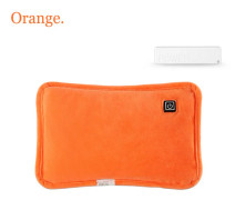 Handvärmare, USB smart strömgenerering, liten handvärmare, julklapp Orange