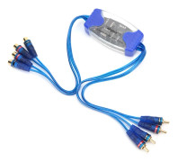 4-kanals guldpläterad RCA jordloopisolator bilbrusfilter fordon