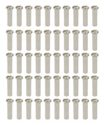 50st Mässing Eker Nippel 14G 13G 12G Mountain Road Cyklar Hjul E-cykel Scooter Cykel Eker Cap Mässing Cykel Del Coated 14G silver 16mm