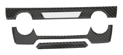 Kolfiber Mittkonsol CD Panel Trim Skydd för Honda CRV 2016 2019