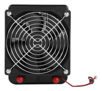 120MM Dator CPU Vattenkylningskylare Värmeradiator med Fläkt 10 Rör