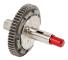57T RC Kopplings Medbringare Kugghjul Aluminiumlegering Stål Slirkoppling Ersättning för Arrma 1 10 Uppgradering Röd