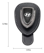Solglasögonhållare för bil, Hyundai Santa Fe Palisade Kona Elantra-serien, Glasögonhållare för bilvisir, Solglasögonhållare för bilvisir