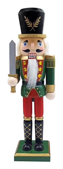 Jul bordsskiva nötknäppare samlarobjekt festlig dekoration för showcase butik Ll0018