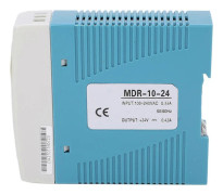 BERM Industriellt Switchat Nätaggregat DIN-skena Typ 100?240VAC Ingång MDR?10?24 10W 24V 0.42A
