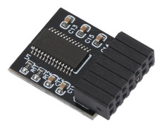 TPM 2.0-modul 14Pin SPI-gränssnitt Stabil Hög säkerhet Hållbart material TPM SPI-modul för Win 11 moderkort