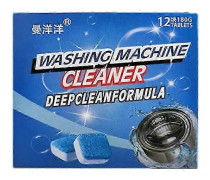 Finally Fresh Rengöringsmedel för Tvättmaskin - Kraftfull Djuprengöring och Luktborttagning, Tvättprodukter för HE Frontmatad & Toppmatad Tvättmaskin[D] 1box