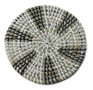 Halmstol Hem Matsal Bord Anti-Scald Värmeisolering Pad Gryta Pot Mat Placemat (C)