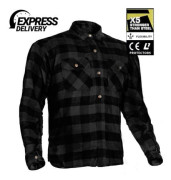 KEVLARSKJORTA DARKGREY CE 17092:2020 FLANELL MC SKJORTA - MCV