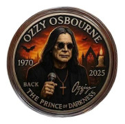 Ozzy Osbourne Avsked Minnesmynt - Rocklegend Hyllningssamlarobjekt