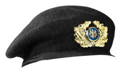Professionell Look Basker Broderad Badge Kapten Ullmössor Dekorationer för Uniform Säkerhetsuniform Tillbehör Stil 21