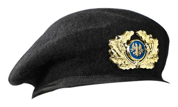 Professionell Look Basker Broderad Badge Kapten Ullmössor Dekorationer för Uniform Säkerhetsuniform Tillbehör Stil 21