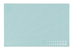 A3 Dubbelsidig PVC Skärmatta Självläkande Rutnät Hantverksverktyg Kontorsmaterial (Ljusgrön)