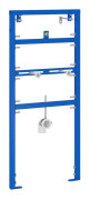 Dold Monteringsram för Urinal - Stål | Färg: Blå | Storlek: 50x115-139 cm