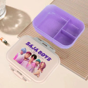 Kawaii K-Pop Demon Hunters Bento Lunchbox för barn - Present för matförvaring med stor kapacitet