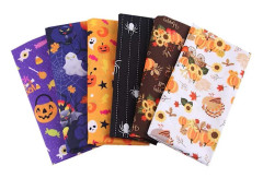 6 st jul bomullstyg 98*98 Fat Quarters Quilting Fabric Bundle Bomullstyg för quiltning sömnad lapptäcke Style 1