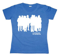 I´m Here For The Gangbang Girly T-shirt