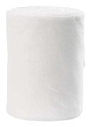 Non-woven hantverkstygrulle 50m | Bredd: 19,5 cm | Färg: Vit | Cylindrisk form