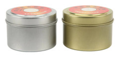 2-pack Oparfymerade Vattentäta Paraffin Överlevnadsljus för Hem- och Utomhusbruk