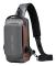 Axelväska för män Vattentät Crossbody Sling Bröstväska Stöldskydd Oxford Rider Väska Motorcykel Rese Messenger Väskor~07263