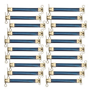 20 st Metall Interna Flexramar Retro Myntplånbok Väska Pennfodral DIY Tillbehör